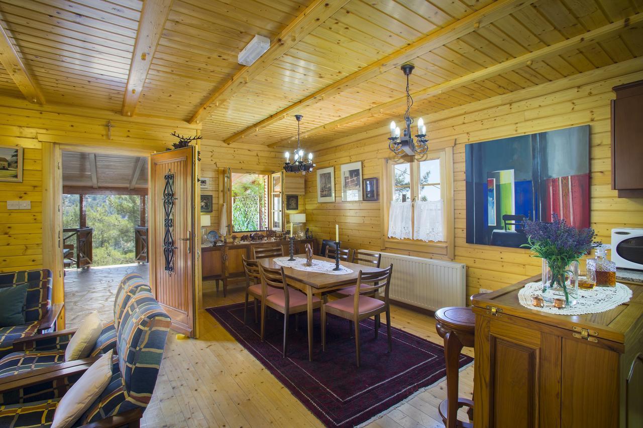 Ricky Chalet Near Troodos Spilia Eksteriør billede