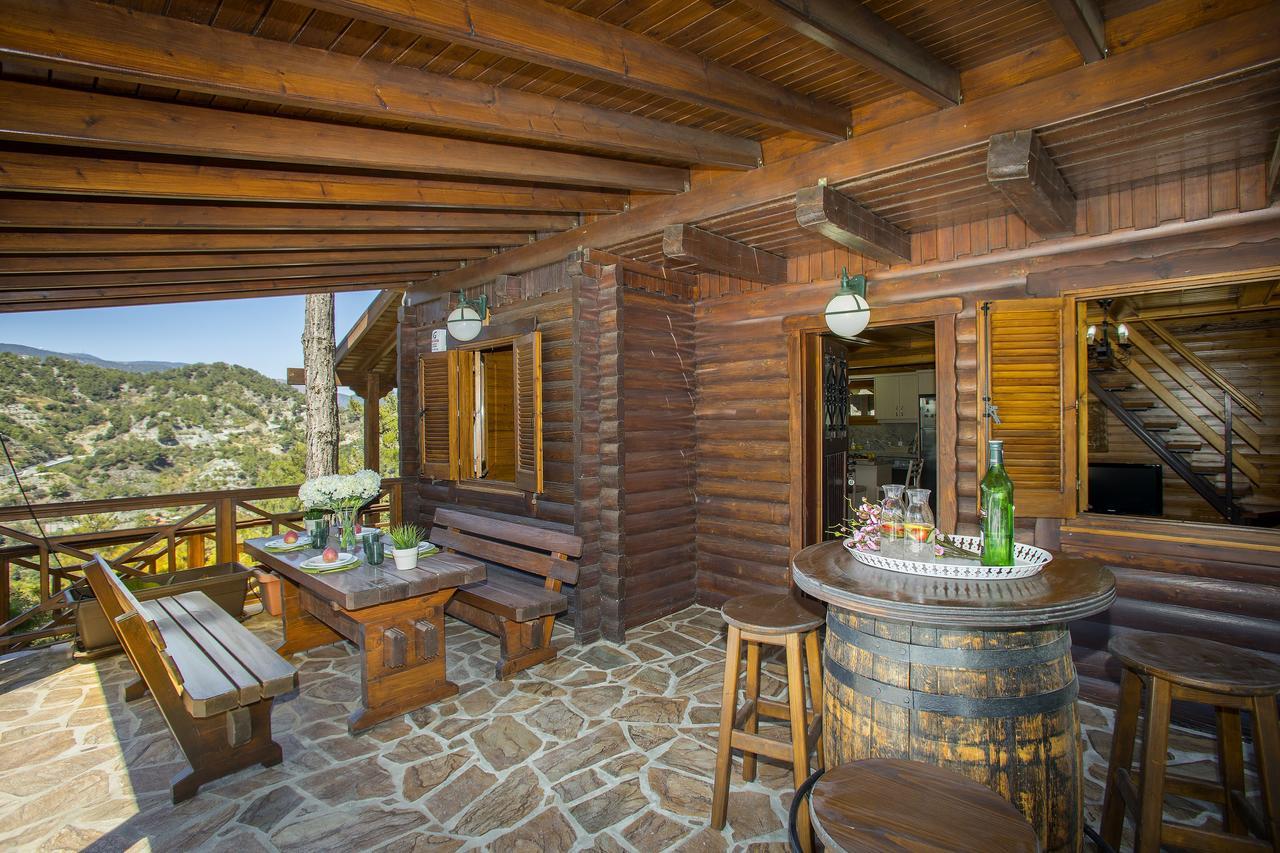 Ricky Chalet Near Troodos Spilia Eksteriør billede